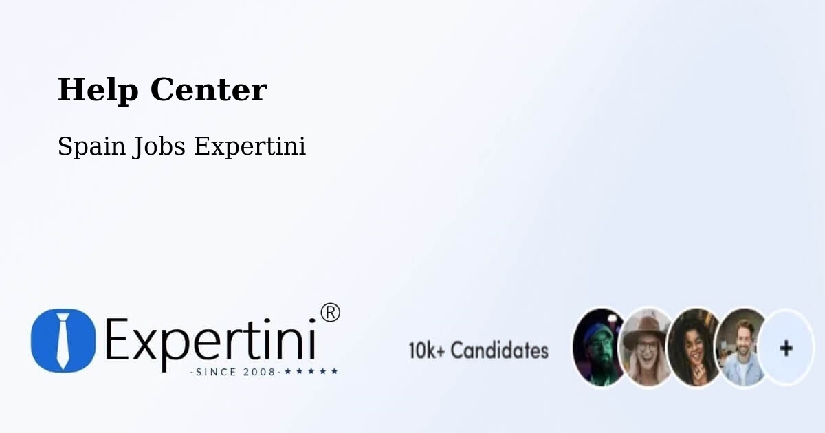 Help Center – Adzaneta - Spain Jobs Expertini